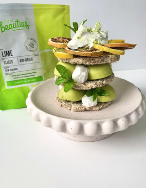 Raw Vegan Matcha, Lime & Coconut Mille-Feuille ✨