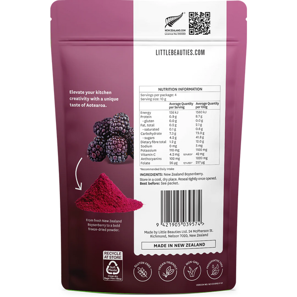 berry powder for decoration