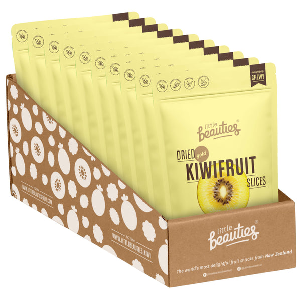 dried gold kiwi slices