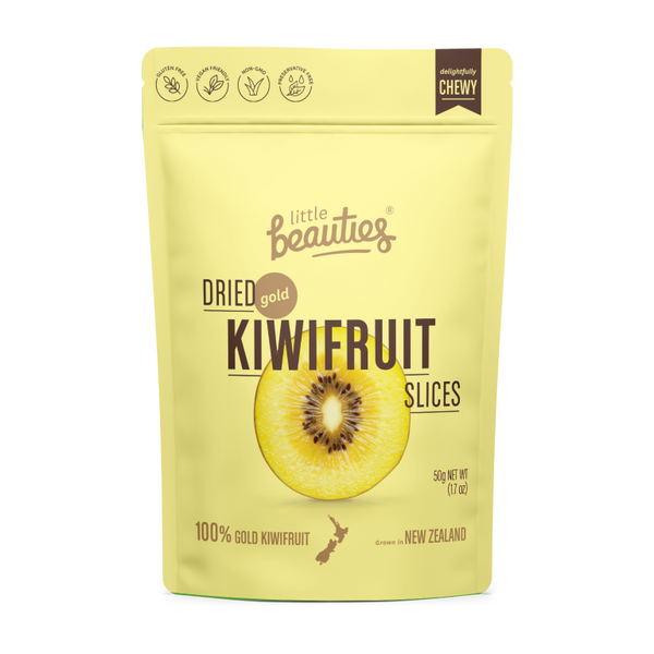 dried gold kiwi slices