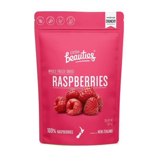 freeze dried raspberries