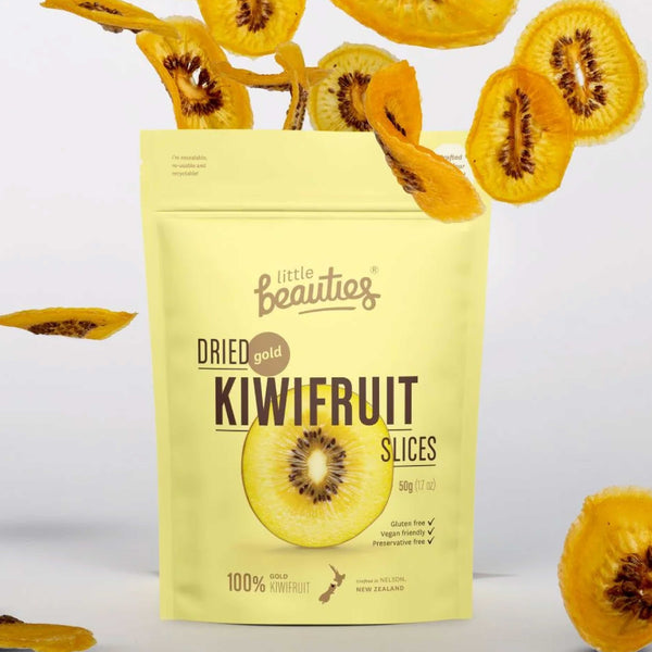 gold dried kiwi fruit