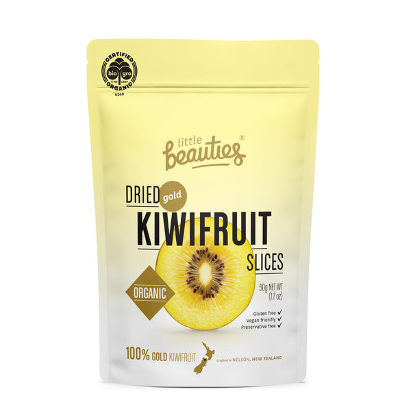 organic gold kiwifruit dried